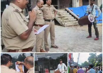 बड़ी खबर: 25000 के इनामी आरोपी पार्षद के घर ढोल नगाड़ों के साथ कुर्की का नोटिस चस्पा