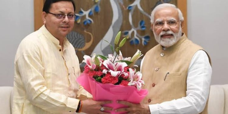 बड़ी खबर:उत्तराखंड के सीएम धामी ने की पीएम मोदी से मुलाकात, उत्तराखंड आने का दिया न्योता