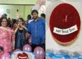 शुभकामनाएं: केक काटकर मनाया बेटी के जीवन का पहला पीरियड