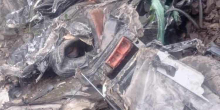 हादसाः मसूरी मार्ग पर गहरी खाई में टाटा सफारी गिरी दो लोगो की मौत एक घायल