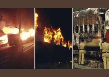 भयावह : ट्रेन में सिलेंडर फटने से लगी आग कॉफी बनाने जा रहे थे,10 की मौत 20…….