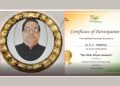उपलब्धि : डॉ .पसबोला को मिली आर्ट ऑफ लिविंग में 184 रैंक…..
