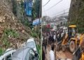 हादसा : पहाड से गिरे मलबे में दो महिलाएं और चार महीने का बच्चा दबा