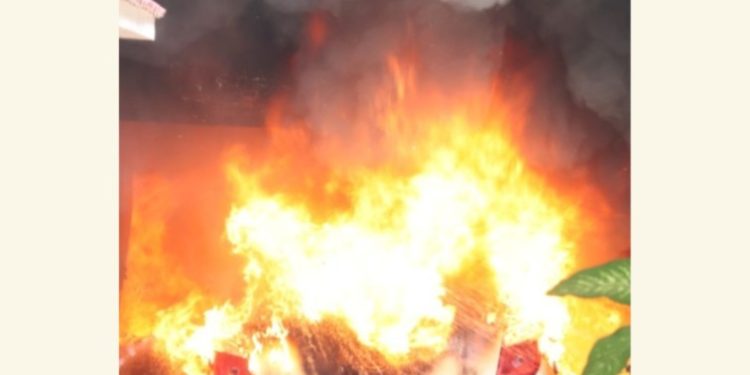 देहरादून के बसंत विहार क्षेत्र में वाडिया इंस्टिट्यूट के पास  की घटना