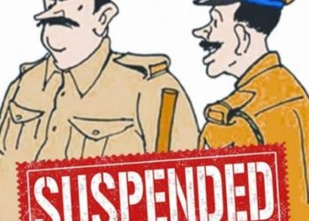 कार्यवाही : उच्च अधिकारियों से अभद्रता करने पर पुलिसकर्मी सस्पेंड, जेल भेजा गया