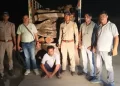 बड़ी खबर : बेशकीमती खेर की लकड़ी के साथ एक तस्कर गिरफ्तार, लाखों रुपए है कीमत