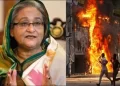 ब्रेकिंग : बांग्लादेश में तख्ता पलट, प्रधानमंत्री शेख हसीना इस्तिफा देकर देश छोड़कर भागी