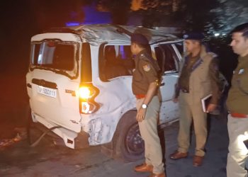 दु:खद खबर : बारातियों से भरी स्कार्पियो दुर्घटनाग्रस्त, चार की मौत अन्य घायल