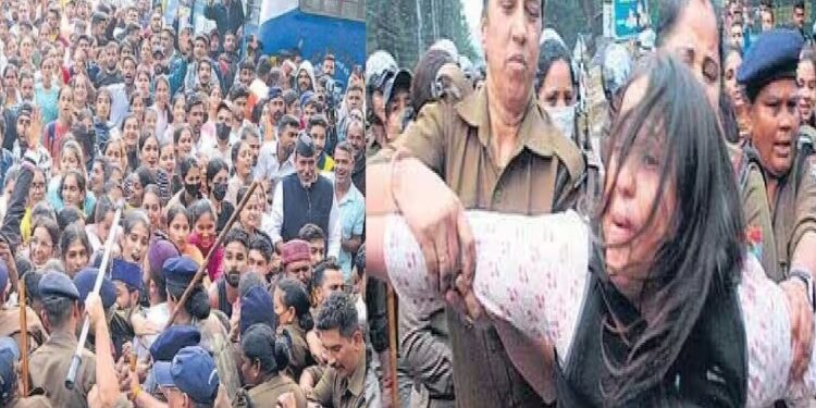 मनमानी : बेरोजगार संगठन के शिक्षित बेरोजगारों पर कार्रवाई, 25 पर बलवा 60 पर गंभीर धाराएं