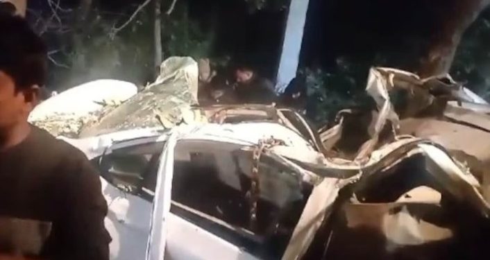 दुखद : शादी समारोह से लौटते वक्त हादसा, पांच की मौत अन्य पांच गंभीर घायल