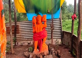 लैंड जिहाद : सफाई के दौरान मिले शिव, हनुमान मंदिर में आज सुबह की गई आरती