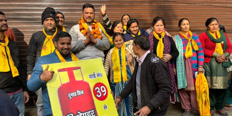 नगर निकाय चुनाव ऋषिकेश : निर्दलीय रक्तवीर संजय प्रेम सिंह बिष्ट दे रहे भाजपा को कड़ी टक्कर