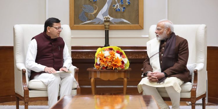 बड़ी खबर : सीएम की पीएम से मुलाकात, इन मुद्दों पर चर्चा