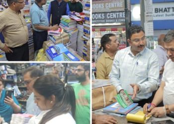 बड़ी खबर : कॉपी किताबों की दुकान पर ताबड़तोड़ छापे