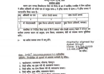 शासन से बड़ी खबर : रूद्रप्रयाग मुख्य विकास अधिकारी का चंपावत तबादला