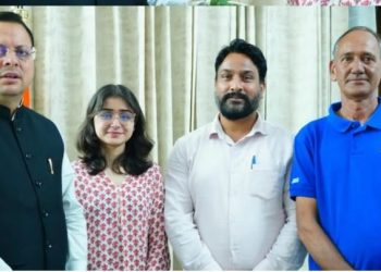 गुड़ न्यूज : टिहरी की रश्मि को जापान में मिली नौकरी, सीएम धामी ने मुलाकात कर दी शुभकामनाएं