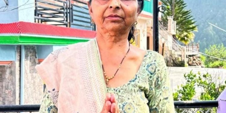 दुखद : नहीं रही जखोली बजीरा वार्ड से नवनिर्वाचित जिला पंचायत सदस्य विमला बुटोला