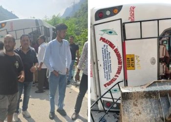 ब्रेकिंग : ऋषिकेश-चंबा मार्ग पर बड़ा हादसा, बस पलटने से दो की मौत 13 घायल