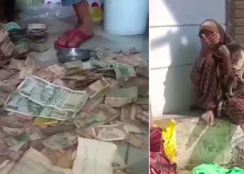 गजब : इस महिला भिखारी के पास मिले लाखों रूपए, पब्लिक भी हैरान