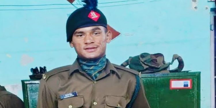 दुखद : अग्निवीर दीपक सिंह का पार्थिव शरीर पंचतत्व में विलीन