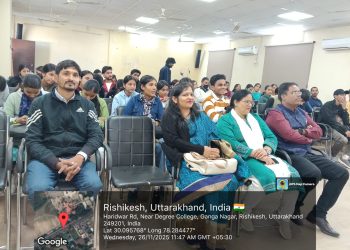 ऋषिकेश : गणित में बौद्धिक संपदा अधिकारों पर विशेष सत्र का भव्य आयोजन