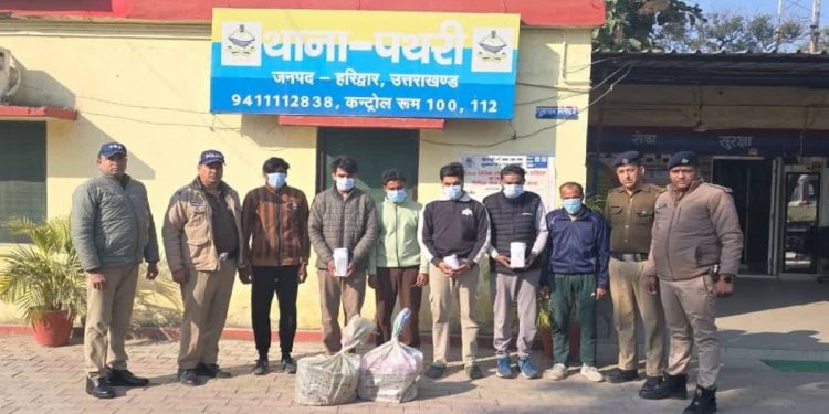 कार्यवाही : यहां 150 किलो अवैध गौ मांस पकड़ा गया, छह अभियुक्त गिरफ्तार