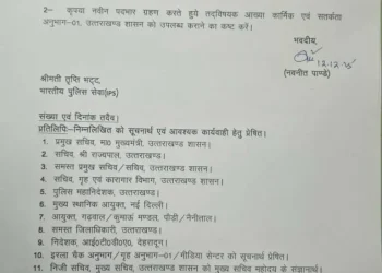 ब्रेकिंग : 15 आईपीएस अधिकारियों के तबादले, देखें लिस्ट