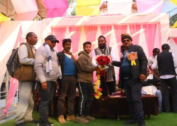 भारतीय जनता पार्टी उत्तराखंड के युवा मोर्चा प्रदेश मंत्री बनने पर जिला पंचायत सदस्य अमित मैखडी का हुआ जोरदार भव्य स्वागत व अभिनंदन