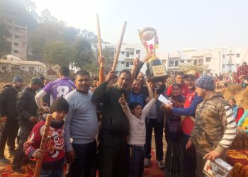 गुड न्यूज : शहीद प्रमोद जगवाण क्रिकेट प्रतियोगिता में मयाली की टीम विजेता