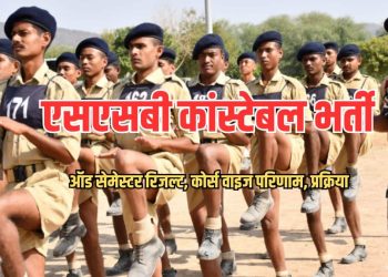 गुड न्यूज : SSB मे निकली 1060 पदों पर कांस्टेबल भर्ती, ऐसे करें आवेदन