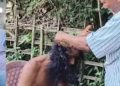 पश्चिम बंगाल चुनाव : 15 साल बाद कराया मुंडन, प्रण था कि जब तक ममता बनर्जी सरकार नहीं जाएगी तब तक नहीं कटवाऊंगा बाल