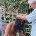 पश्चिम बंगाल चुनाव : 15 साल बाद कराया मुंडन, प्रण था कि जब तक ममता बनर्जी सरकार नहीं जाएगी तब तक नहीं कटवाऊंगा बाल