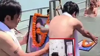 देखें वीडियो : फोटो पर थूककर जिंदा पत्नी का कर दिया पिंडदान, सोशल मीडिया में रील्स बनाने से पति था परेशान