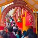 आस्था : धारी देवी मंदिर में आस्था का सैलाब, भीड़ प्रबंधन में जुटी पुलिस