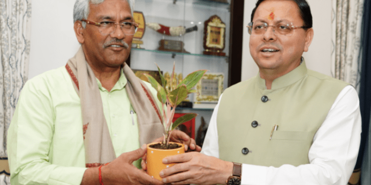सियासत : भाजपा राष्ट्रीय अध्यक्ष नितिन नवीन के दौरे से पहले सीम धामी और त्रिवेंद्र रावत की डिनर पार्टी