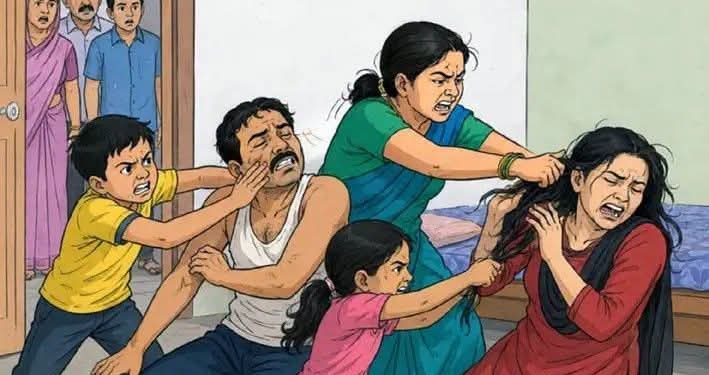 हल्द्वानी: पत्नी ने पति को कथित प्रेमिका के साथ पकड़ा, थाने में हंगामा