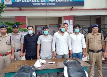 क्राइम : खुला अंतरराज्यीय चोर गिरोह का राज, पौड़ी पुलिस ने चार शातिर दबोचे