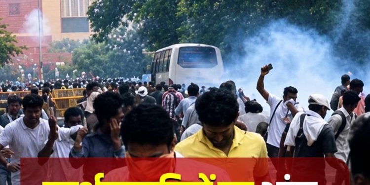 ब्रेकिंग नई दिल्ली : नीट पेपर लीक पर CJP का संसद मार्च उग्र, पुलिस ने चलाए आंसू गैस के गोले, विवादित शिक्षा मंत्री धर्मेंद्र प्रधान पहुंचे अमित शाह से मिलने