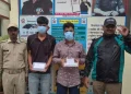 क्राइम : रंगदारी मांगने वाले दो शातिर गिरफ्तार, दूसरे के मोबाइल नंबर पर व्हाट्सएप चलाकर व्यापारी को दे रहे थे जान से मारने की धमकी
