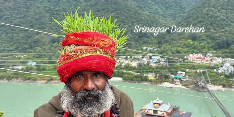 आस्था : सिर पर उगाई हरियाली, मां धारी को किया अर्पित, ग्वालियर के बाबा नारायण गिरि की अनोखी साधना बनी चर्चा का विषय