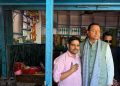 श्रीनगर : चाय की चुस्कियों के बीच सीएम धामी ने की जन-संवाद