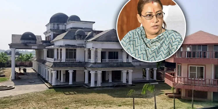 खुलासा : सत्ता के नशे में नियमों की अनदेखी, बिना नक्शा पास कराए मंत्री रेखा आर्य ने बना डाला 12 हजार वर्ग मीटर में फार्म हाउस