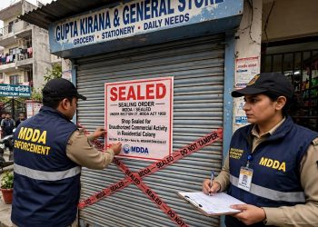 एक्शन : अवैध कारोबार पर बंशीधर तिवारी का सर्जिकल स्ट्राइक, MDDA ने किए 5 प्रतिष्ठान सील