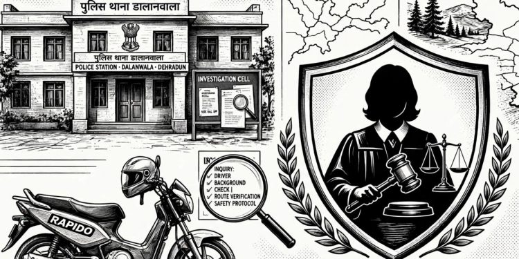 देहरादून : महिला जज को सुनसान गली में ले गया कैब ड्राइवर, अपहरण की कोशिश का आरोप, डालनवाला पुलिस ने दबोचा