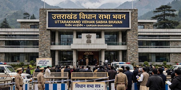 सियासत : आज से गैरसैंण में विधानसभा सत्र, विभिन्न संगठनों की सड़क से सदन तक घमासान की तैयारी, धारा 163 लागू